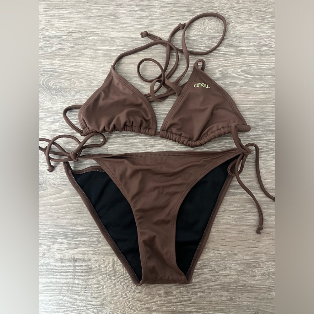Brown bikini set